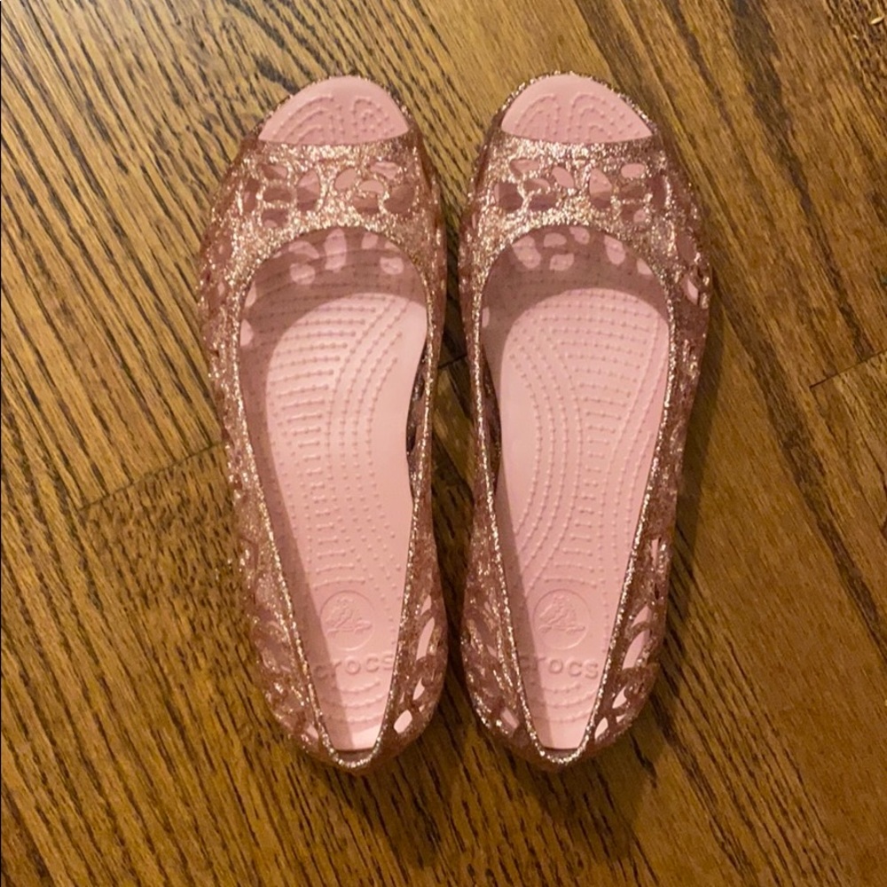 Crocs Open Toe Flats